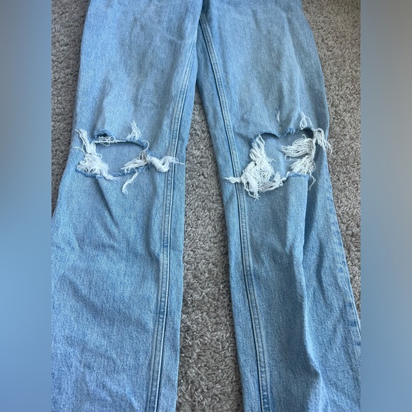 Abercrombie & Fitch 90s Ultra High Rise Straight Jean - Picture 7 of 10